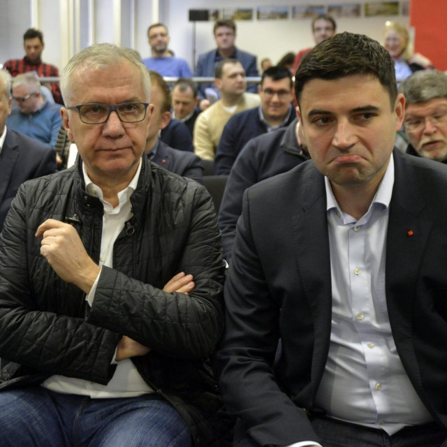 Rajko Ostojić i Davor Bernardić