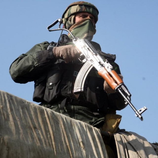 Indijski vojnik, ilustracija