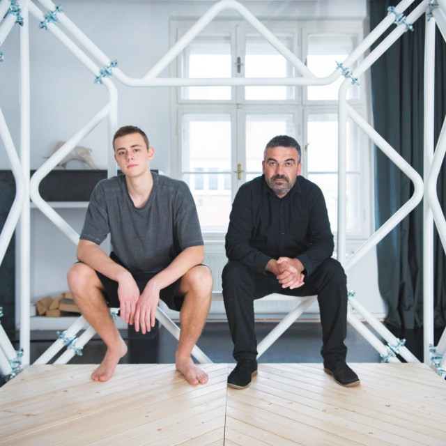 Želimir Matić iz Buba interijera i Karlo Bočkaj 