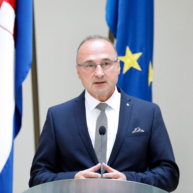 Croatian Foreign Minister Gordan Grlic Radman