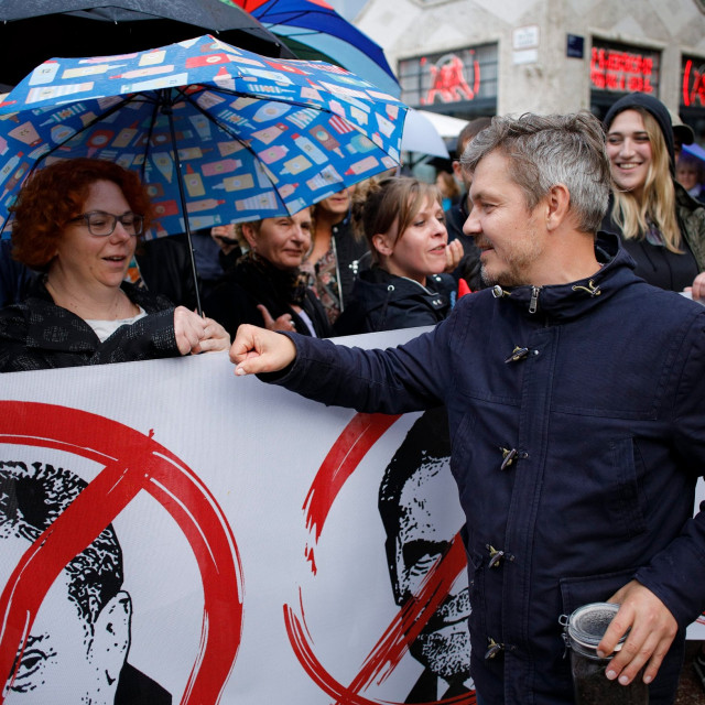 Filmmaker and former presidential candidate Dario Jurican on the photo