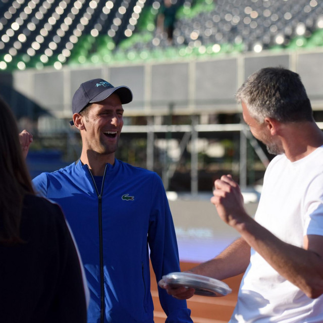 Novak Đoković na Višnjiku