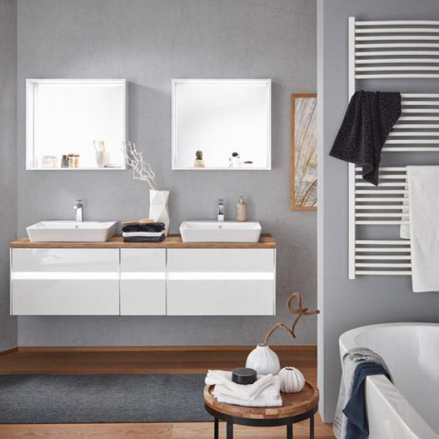 Model Unique, NV.63, program sastavljivih kupaonica ima  XXXL izbor boja, materijala i elemenata za individualno kombiniranje, robna marka Novel, Lesnina XXXL