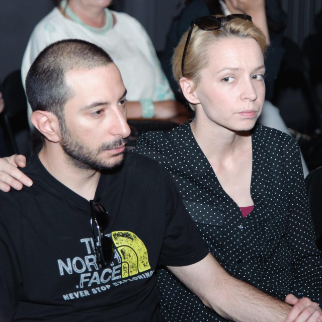 Asim Ugljen i supruga Marta Bolfan