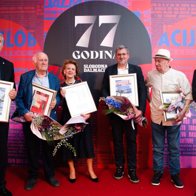 Dragan Ljutić, Abdulah Seferović, Anđelka Galić, Mateo Milković, Branko Efendić Efi i Damir Šarac