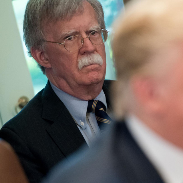 John Bolton i Donald Trump