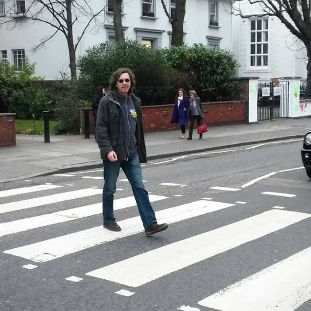 Jurica Pađen na najpoznatijoj zebri svijeta 2015. (Abbey Road, London) 
