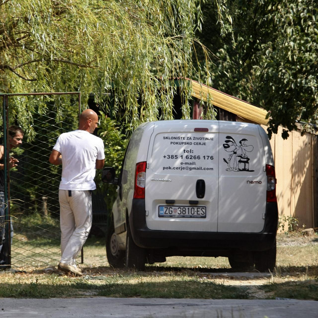 Djelatnici sklonista za zivotinje (Ilustracija)