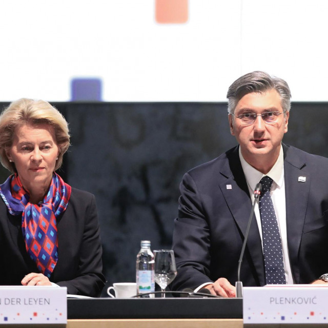 Ursula von der Leyen i Andrej Plenković