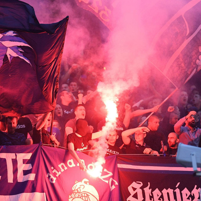 Zagreb, 170620.
Stadion Maksimir.
Hrvatski Telekom Prva Liga, 1.HNL, 29. kolo, seniori, utakmica GNK Dinamo - NK Slaven Belupo.
Na fotografiji: BBB.