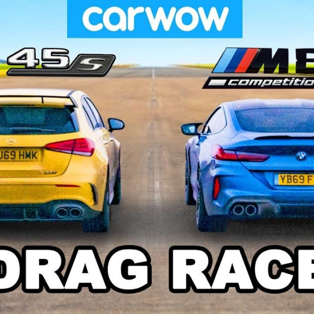 A45 AMG VS BMW M8 Competition