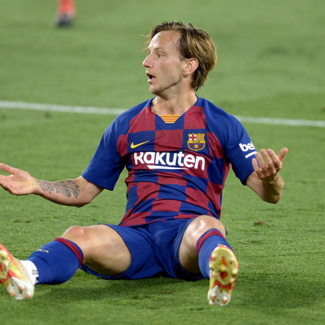 Ivan Rakitić u utakmici protiv Seville, svog bivšeg kluba