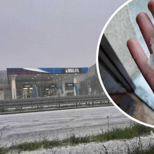 Snažno nevrijeme u Kaštelima