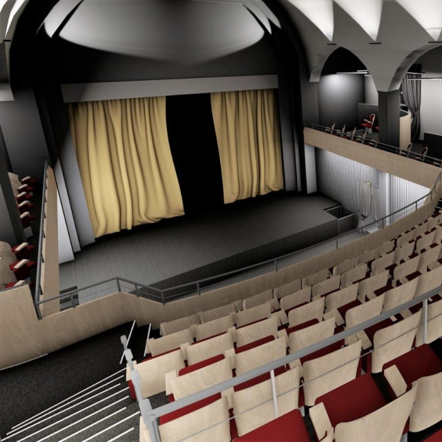 Vizualizacija obnove bjelovarskog kazališta