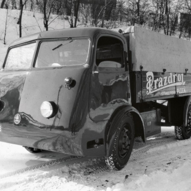 Škoda el. kamion za pivo