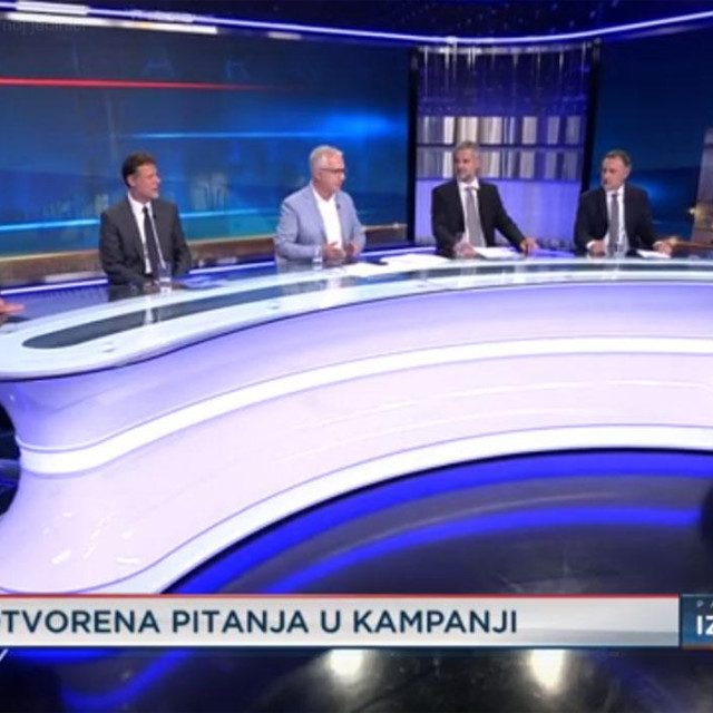 Sučeljavanje na RTL-u, Milan Bandić, Gordan Jandroković, Rajko Ostojić, Nino Raspudić i Miroslav Škoro
