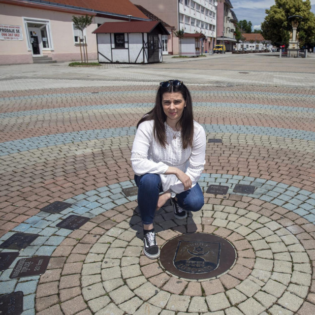 Ivana u centru svijeta u svom Ludbregu