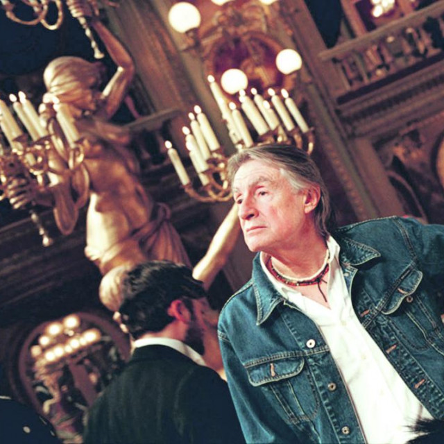 Joel Schumacher na snimanju 'Fantoma iz opere'