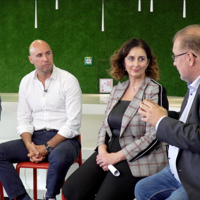 Ivan Skender (A1), Filip Ljubić (Q), Vedrana Jelušić Kašić (Deloitte), Nikola Dujmović (Span) 