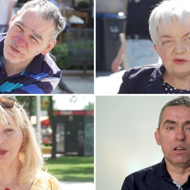 Gore: Hrvoje Antonio Belamarić, Ljubica Lukačić; Dolje: Vesna Škulić i Stipo Mlinarić