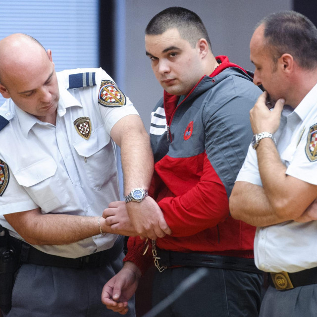 Jozo Čabraja u sudnici Županijskog suda u Splitu