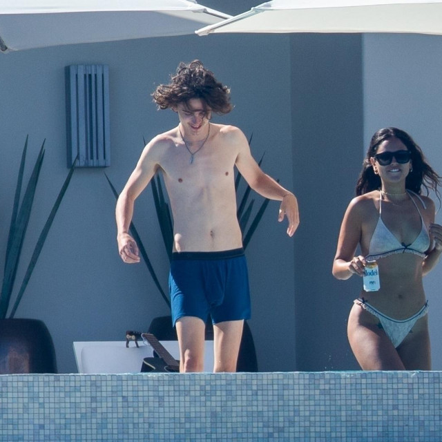 Timothée Chalamet i Eiza Gonzalez