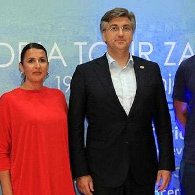 Plenković s Đokovićem i Ivaniševićem u Zadru