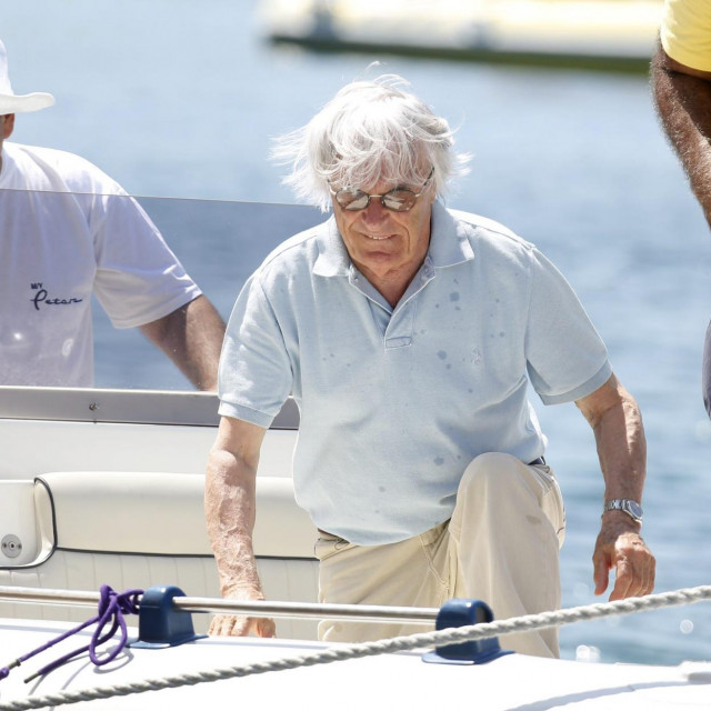 Bernie Ecclestone na Hvaru / arhivska fotografija