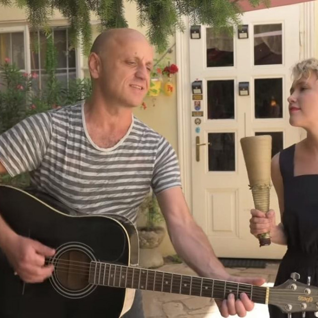 Mile i Ivana Kekin u spotu 'Sretni ljudi'