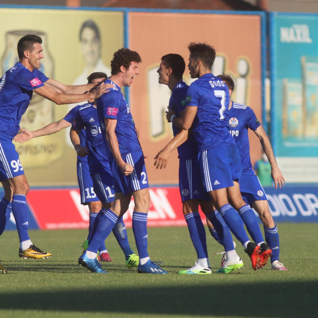 Slavlje igrača Slaven Belupa protiv gostiju iz Istre