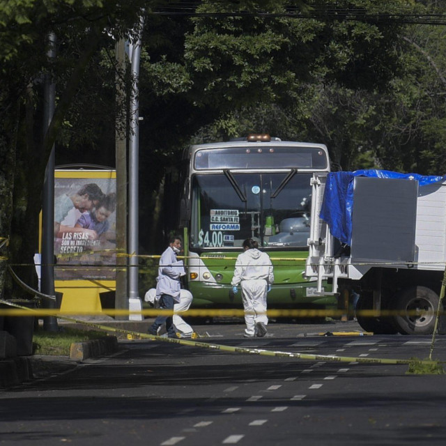 Mjesto napada na Omara Garciju Harfucha