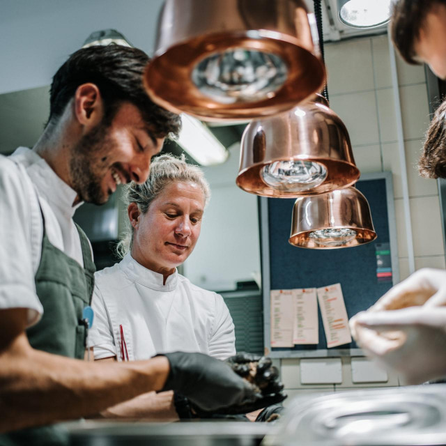 Ana Roš sa svojim timom