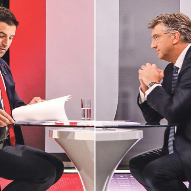 Davor Bernardić i Andrej Plenković