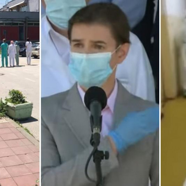 Prizori iz Novog Pazara, Ana Brnabić u sredini