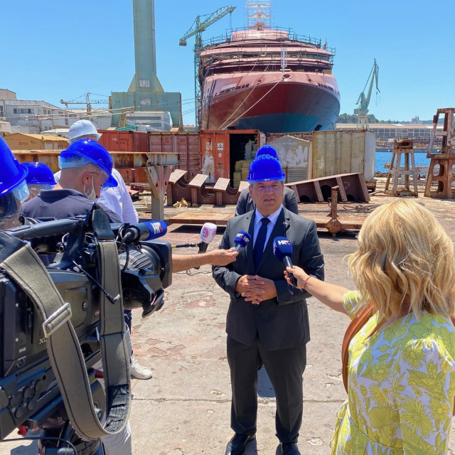 Ministar Vili Beroš u Brodospolitu