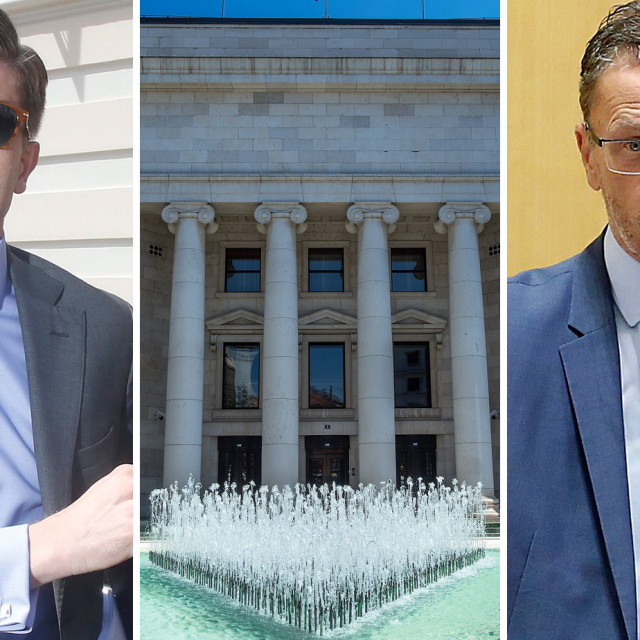 Zdravko Marić, zgrada HNB-a i Boris Vujčić