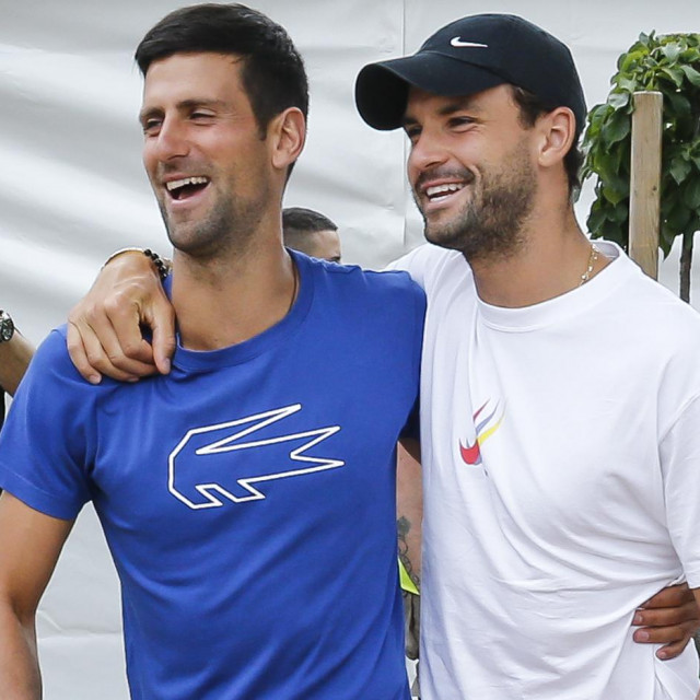 Novak Đoković i Grigor Dimitrov u Beogradu