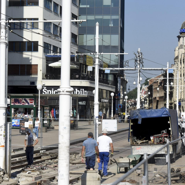 Završni radovi na popravku tramvajske pruge