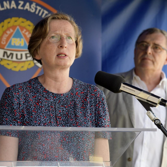 Alemka Markotić i Krunoslav Capak