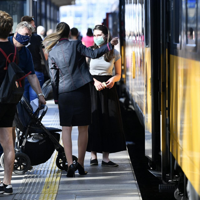 Vlak kreće iz Praga