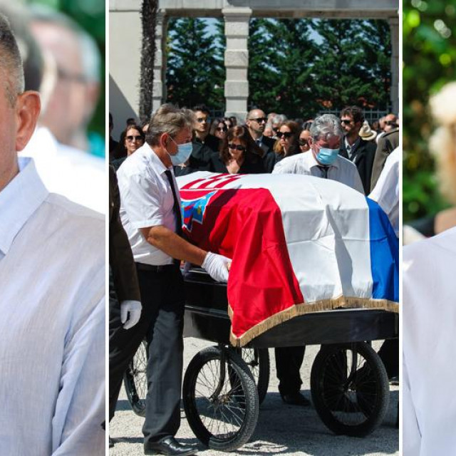 Ante Gotovina, sprovod Bože Jusupa, Božidar Kalmeta