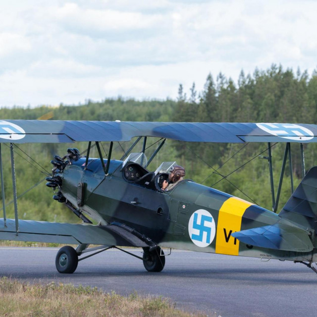 trenažni avion VL Viima, koji je u finskim zračnim snagama bio u uporabi do 60-ih godina prošlog stoljeća
