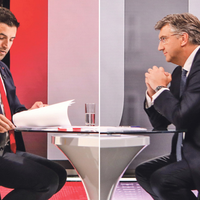 Davor Bernardić i Andrej Plenković