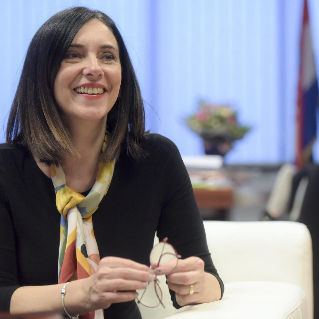 Zagreb, 200120.
Donje Svetice.
Blazenka Divjak, ministrica znanosti, obrazovanja i sporta u vladi Andreja Plenkovica.