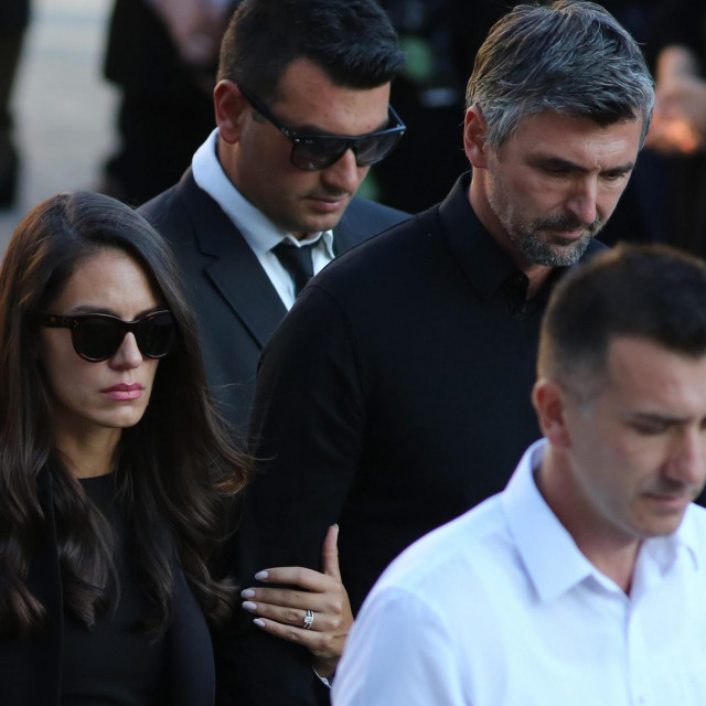 Goran sa suprugom Nives Ivanišević
 