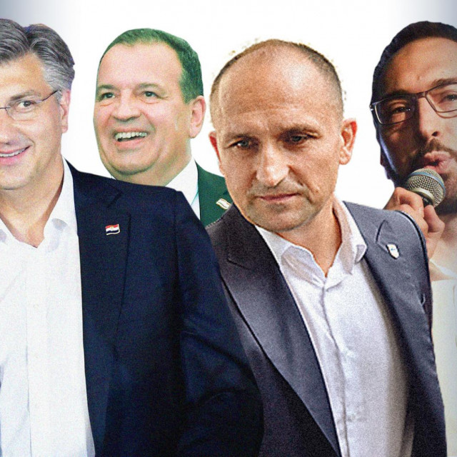 Andrej Plenković, Vili Beroš, Ivan Anušić i Tomislav Tomašević