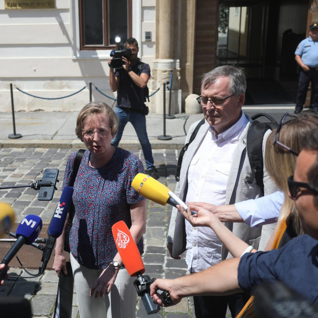 Alemka Markotić i Krunoslav Capak