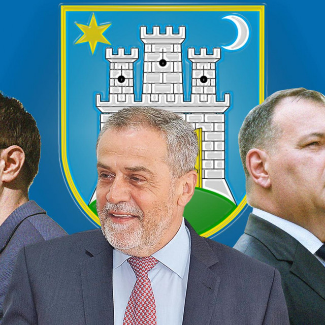 Tomislav Tomašević, Milan Bandić i Vili Beroš