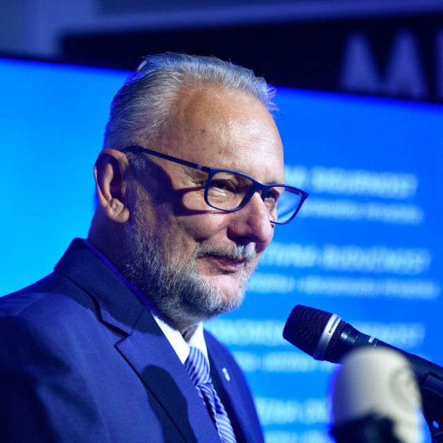 Croatian Interior Minister Davor Bozinovic 