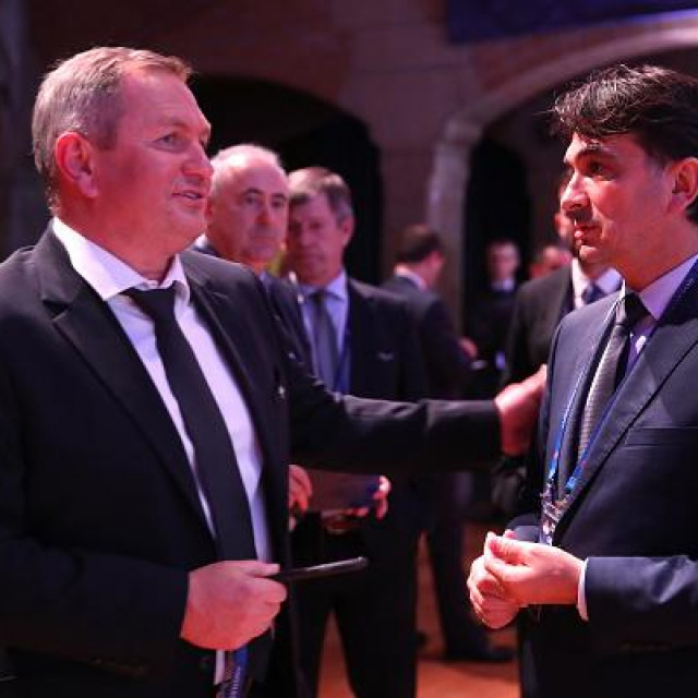 Dvojica izbornika: Matjaž Kek i Zlatko Dalić
